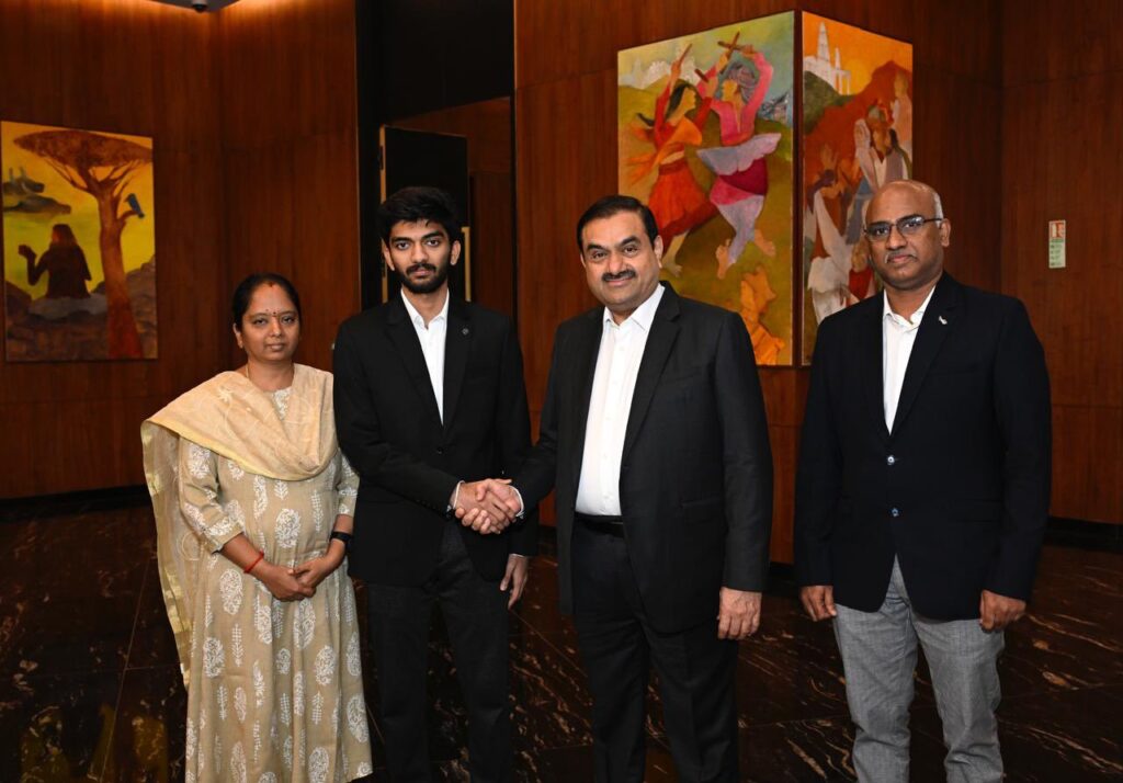 Fide world championship 2024: ગૌતમ અદાણીએ વર્લ્ડ ચેમ્પિયનશિપમાં ઐતિહાસિક વિજય માટે ગુકેશને અભિનંદન આપ્યા