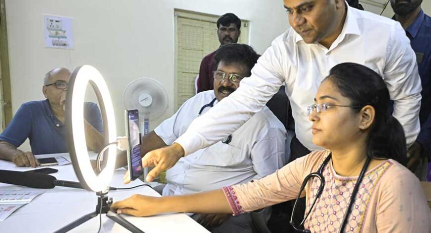 Health tech, selfie health test, blood pressure by phone, new tech india