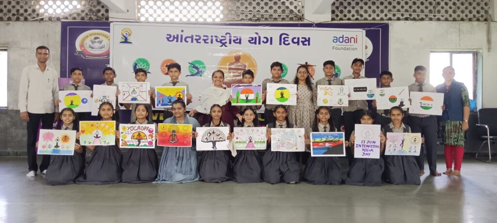 અદાણી ફાઉન્ડેશન-હજીરા દ્વારા આંતરરાષ્ટ્રીય યોગ દિવસની ઉત્સાહભેર ઉજવણી