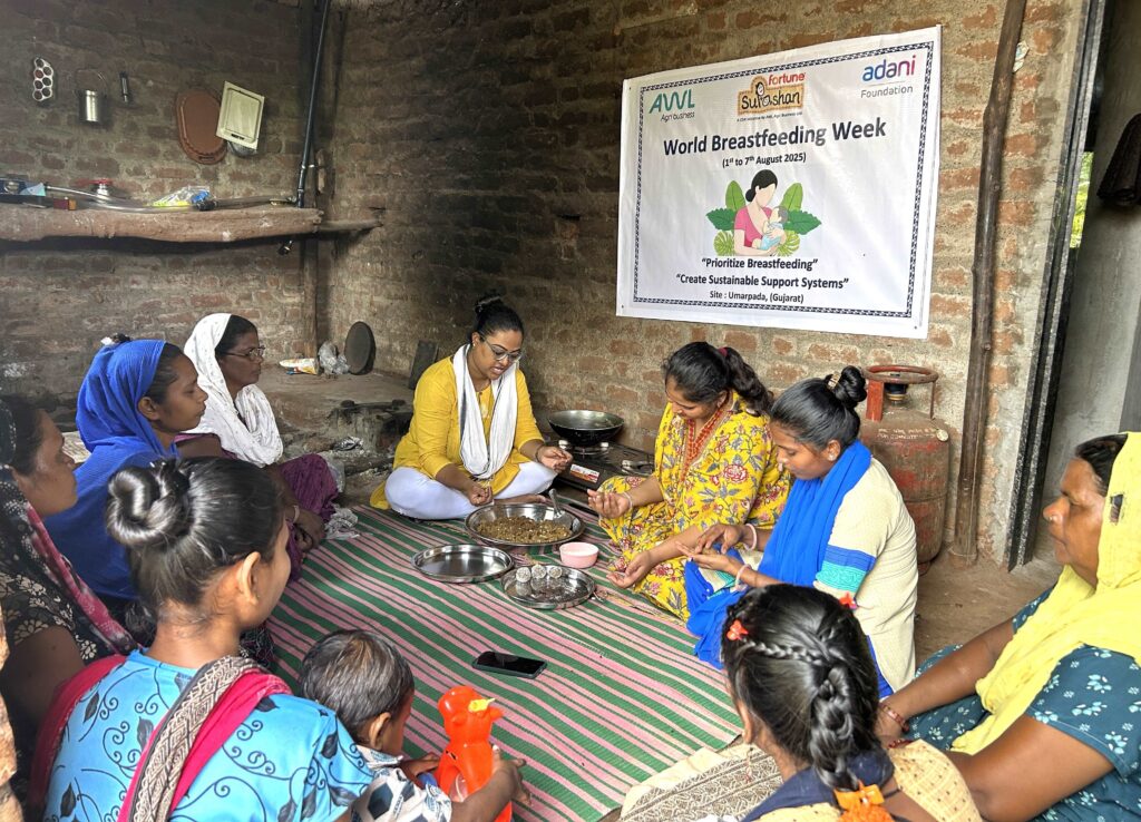 માતાનું ધાવણ અમૃત સમાનઃ અદાણી ફાઉન્ડેશનના “પ્રોજેક્ટ ફોર્ચ્યુન સુપોષણ” હેઠળ વિશ્વ સ્તનપાન સપ્તાહ ઉજવાયો