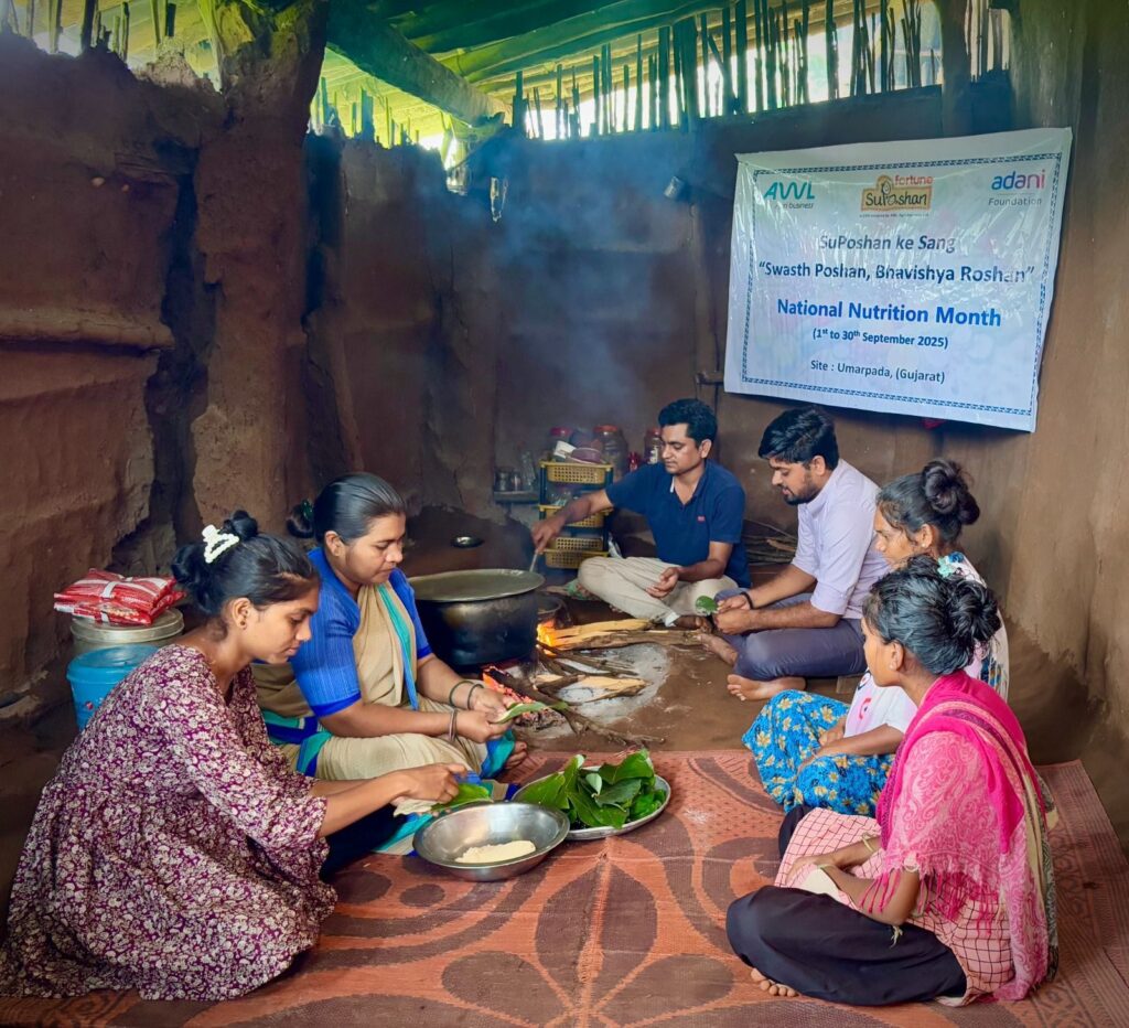 અદાણી ફાઉન્ડેશનના “ફોર્ચ્યુન સુપોષણ” પ્રોજેક્ટ દ્વારા ઉમરપાડામાં રાષ્ટ્રીય પોષણ માસ ઉજવાયો