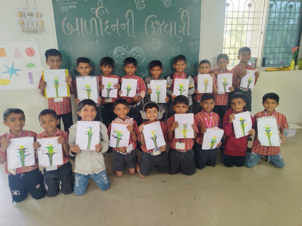 નવચેતન અદાણી વિદ્યાલયમાં રાષ્ટ્રીય બાળ દિવસની સર્જનાત્મક ઉજવણી થઈ