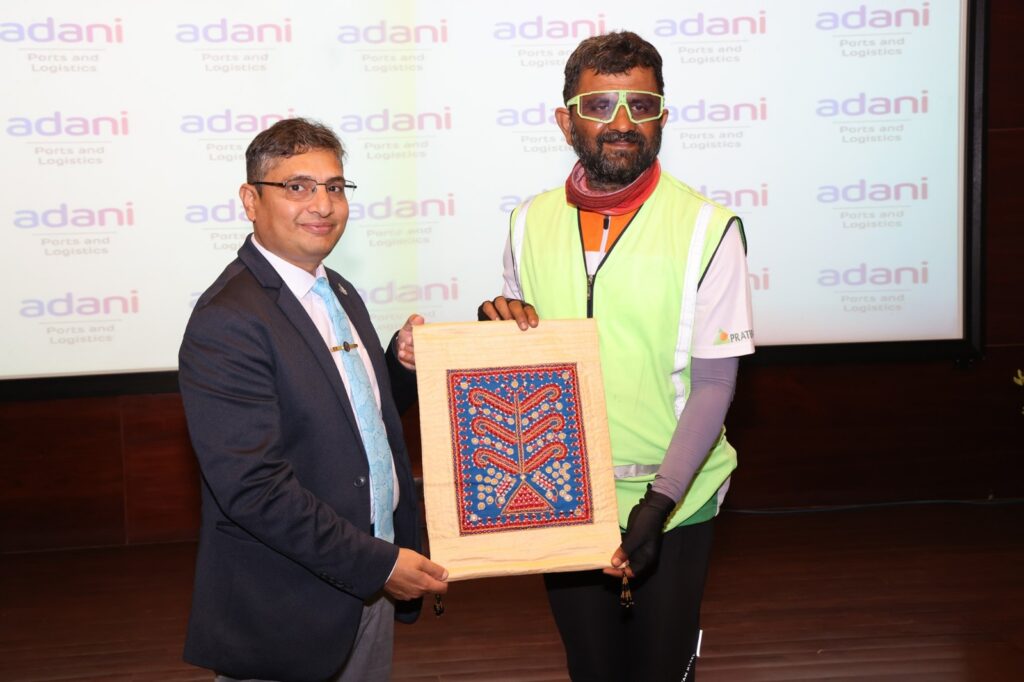 અરુણાચલ પ્રદેશ થી મુંદ્રા: 'પેડલ ટુ પ્લાન્ટ' અભિયાનનું વિજયી સમાપન અદાણી હાઉસમાં ઉષ્માભર્યું સ્વાગત