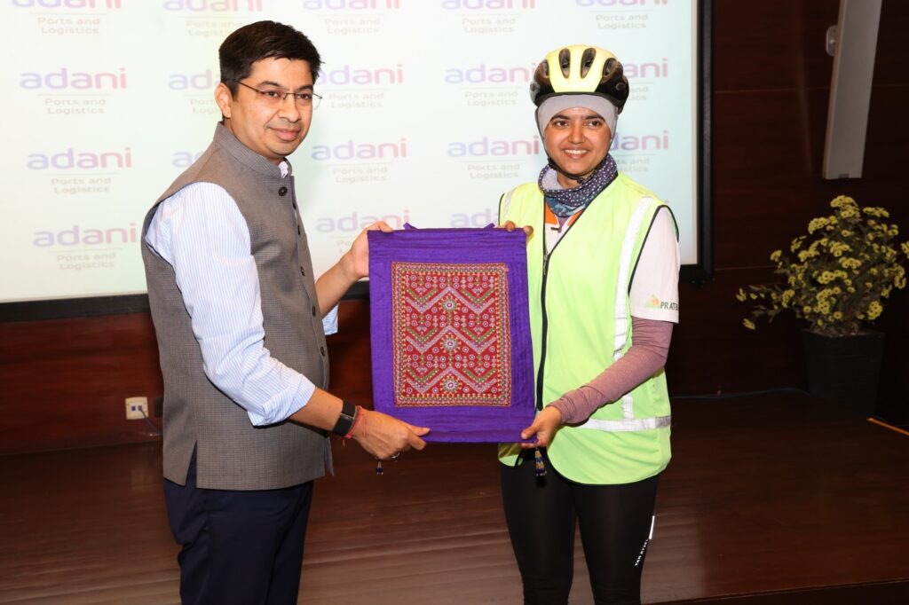 અરુણાચલ પ્રદેશ થી મુંદ્રા: 'પેડલ ટુ પ્લાન્ટ' અભિયાનનું વિજયી સમાપન અદાણી હાઉસમાં ઉષ્માભર્યું સ્વાગત
