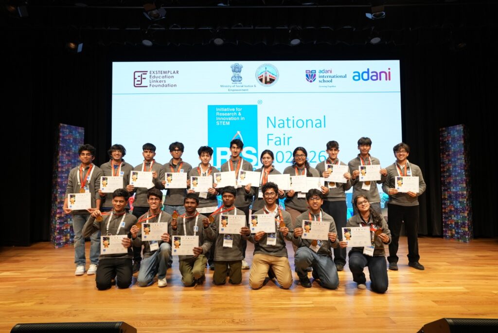 અદાણી ઇન્ટરનેશનલ સ્કૂલના યજમાનીમાં આયોજીત IRIS રાષ્ટ્રીય મેળામાં ભારતની ઉભરતી STEM પ્રતિભાનું પ્રદર્શન