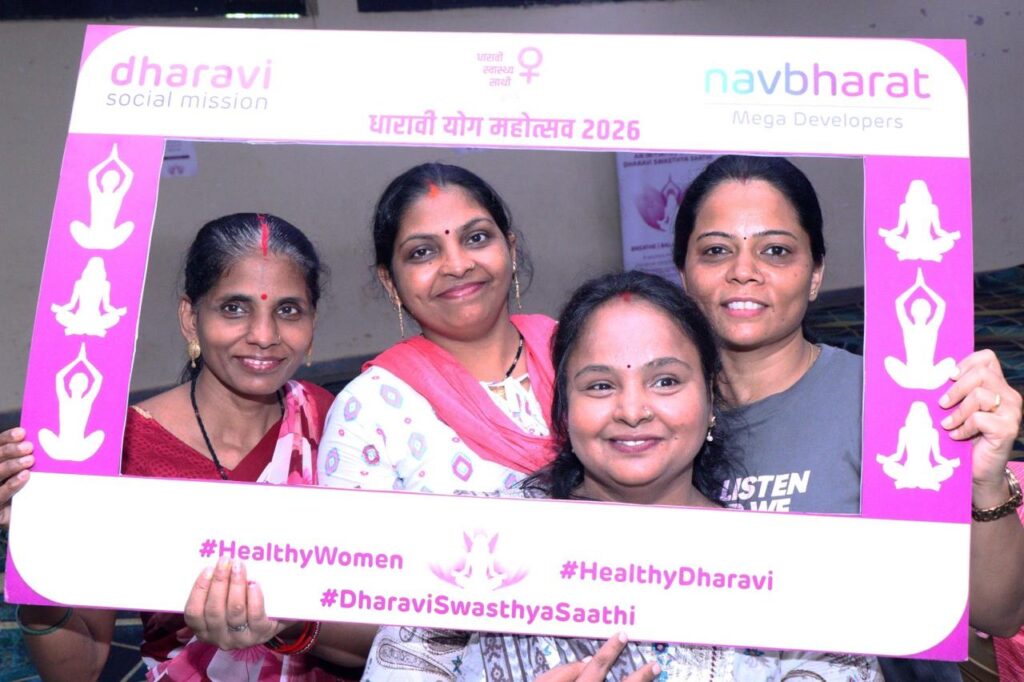 ધારાવી યોગ મહોત્સવમાં ૫૦૦ થી વધુ મહિલાઓ ભાગ લીધો